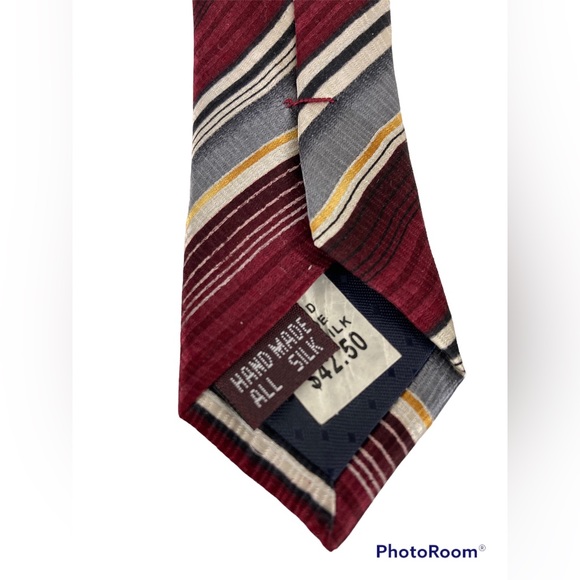 Umberto Bossi 100% Silk Tie - Picture 4 of 6